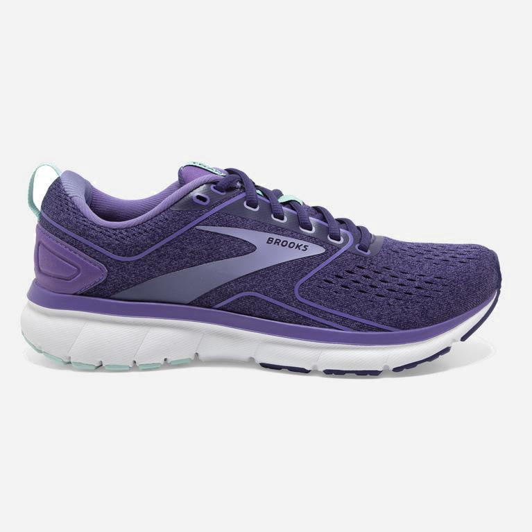 Brooks Transmit 3 Hardloopschoenen voor Dames Blauw /Lavendel/Paars (QWINV-1235)